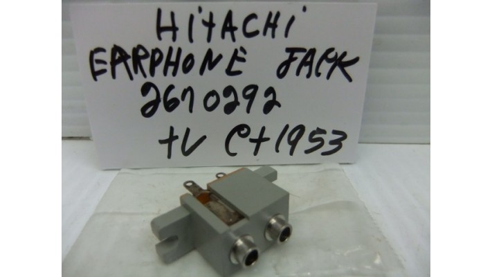 Hitachi 2670292  earphone jack